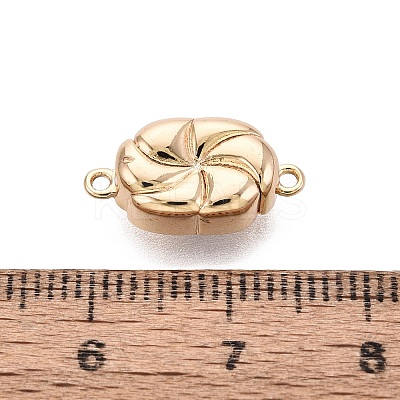 Brass Magnetic Clasps KK-Q074-02G-1