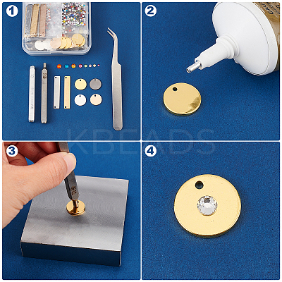 Iron Crystal Jewelry Setter Kit TOOL-PH0001-52-1