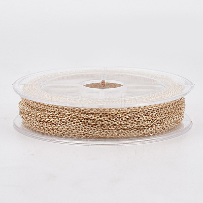 Brass Cable Chains CHC-T008-04G-1