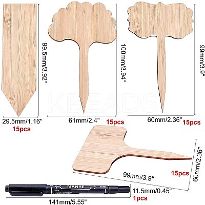 Bamboo Plant Labels TOOL-GA0001-20-1