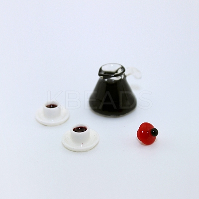 Mini Resin Coffeepot & Cup Sets BOTT-PW0002-118-1