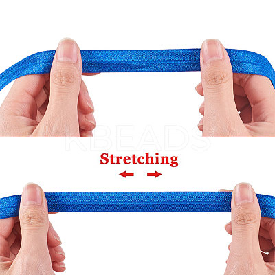 Flat Nylon Elastic Cord OCOR-BC0012-10C-1