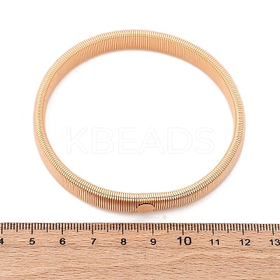 Iron Stretch Bracelets for Men Women BJEW-G741-01KCG-1