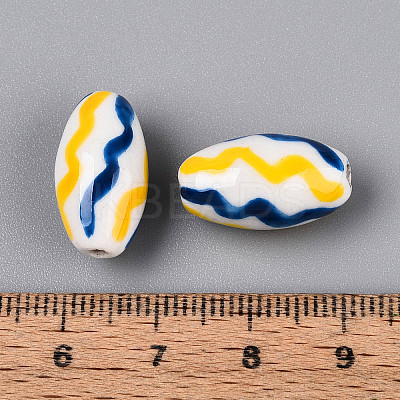 Handmade Porcelain Beads PORC-T134-15C-1