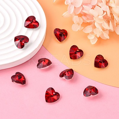 Handmade Glass Pendants GH14mm47Y-S-1