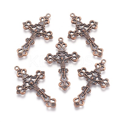 Tibetan Style Alloy Pendants X-RLF1299Y-NF-1