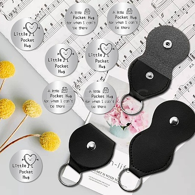 4Pcs Stainless Steel Commemorative Coins AJEW-CN0001-96-1