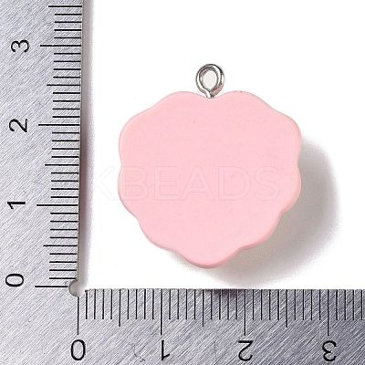 Opaque Resin Pendants RESI-S403-04F-1