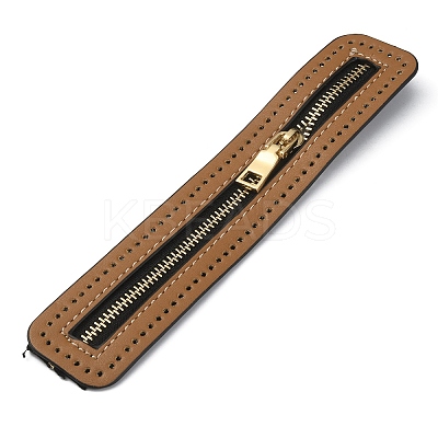 PU Leather Zipper Sewing Accessories FIND-WH0120-24E-1