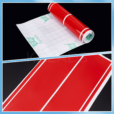 Paper Car Hood Cover Sticker DIY-WH0419-76A-1