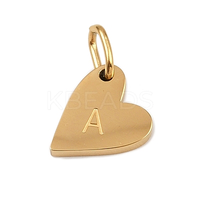 26Pcs 304 Stainless Steel Charms STAS-L291-01G-1