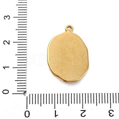 304 Stainless Steel Natural Tiger Eye Pendants STAS-H235-09G-02-1