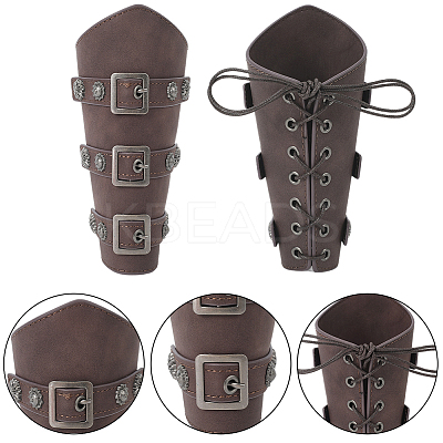 Imitation Leather Cuff Cord Bracelets AJEW-WH20033-034B-1