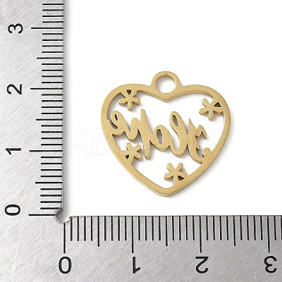 304 Stainless Steel Pendants LS-STAS-E501-08G-1