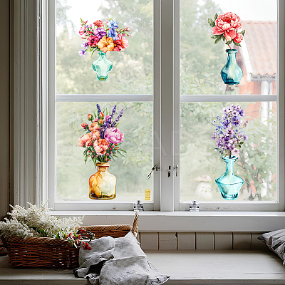 PVC Window Static Stickers AJEW-WH0583-005-1