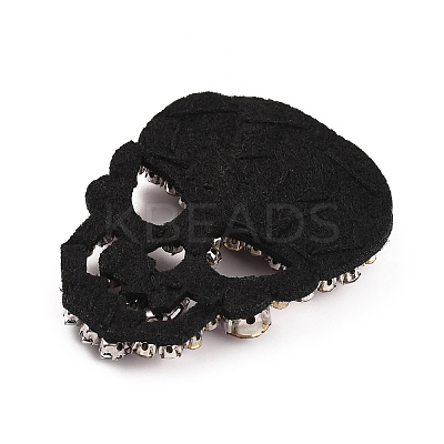 Skull Cloth Sew on Appliques DIY-WH0308-269C-1