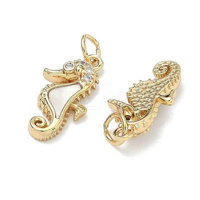 Brass Micro Pave Cubic Zirconia Pendants LS-KK-F926-01A-1