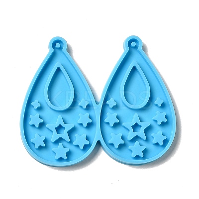 DIY Teardrop with Star Pendant Silicone Molds LS-DIY-I099-01-1