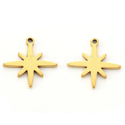 PVD Vacuum Plating 304 Stainless Steel Pendants LS-X-STAS-N092-37G-1