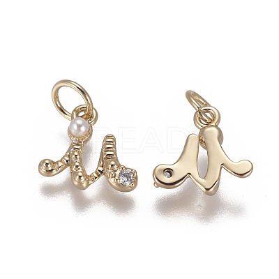 Brass Charms KK-L179-08M-G-1