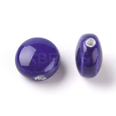 Handmade Porcelain Beads X-PORC-S496-E18-10mm-1