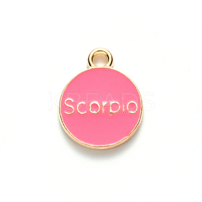 Alloy Enamel Pendants ENAM-S124-01B-03L-1