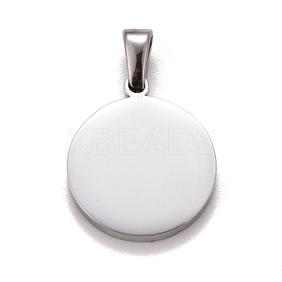 Non-Tarnish 304 Stainless Steel Pendants STAS-F252-16P-1