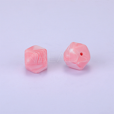 Hexagonal Silicone Beads LS-SI-JX0019A-61-1