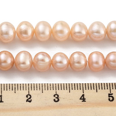 Natural Cultured Freshwater Pearl Beads Strands PEAR-C003-18B-1