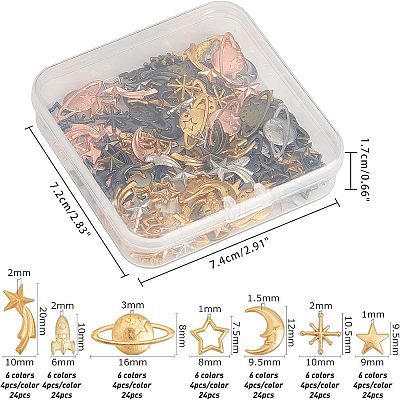 Zinc Alloy Cabochons PALLOY-OC0002-58-1