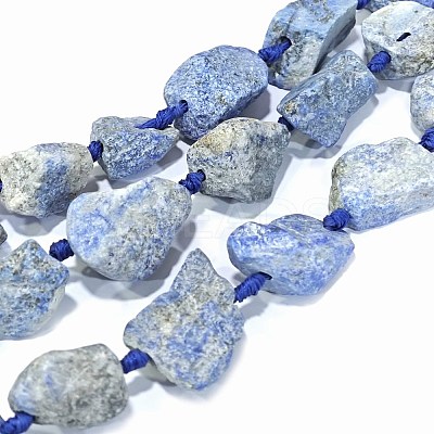 Natural Lapis Lazuli Beads Strands G-G697-E09-01-1