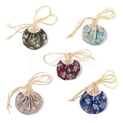 Chinese Brocade Sachet Coin Purses ABAG-G009-AM-1