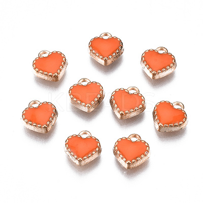 Alloy Enamel Charms ENAM-Q033-51I-1