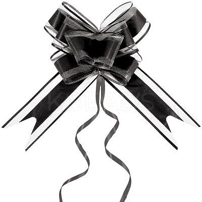 Plastic Bowknot Pull Bows AJEW-WH20064-74M-1