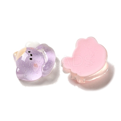 Resin Decoden Cabochons RESI-E053-02-1