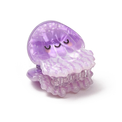 Acrylic Claw Hair Clips AC-CBA12E1-01A-1