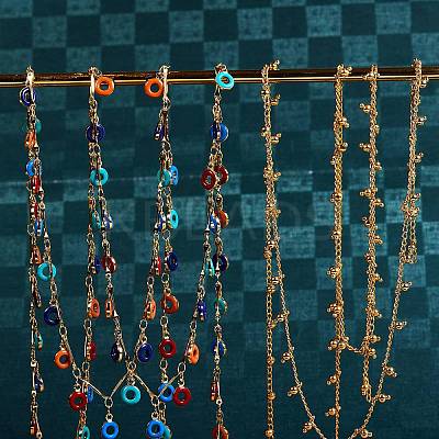 DIY Chain Necklace Making Kit DIY-SZ0001-55G-1