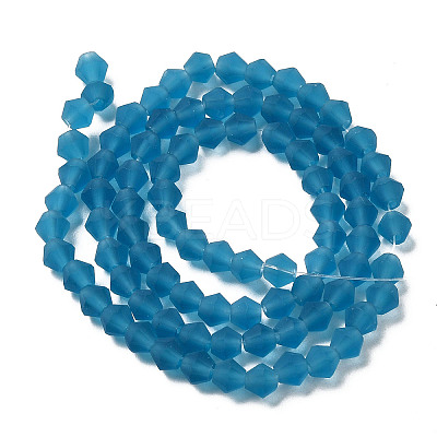 Imitate Austrian Crystal Frosted Glass Beads Strands LS-EGLA-A039-T2mm-MD01-1