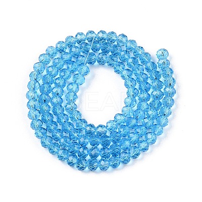 Glass Beads Strands EGLA-A044-T3mm-D08-1