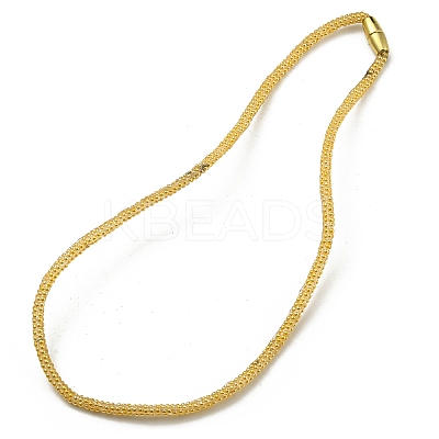 Rhinestone Tennis Necklace NJEW-R263-26C-G-1