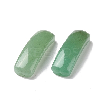 Natural Green Aventurine Connector Charms G-D460-02C-1