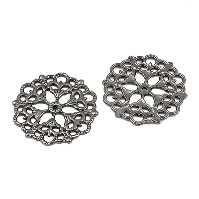 Tibetan Style Filigree Joiners Links TIBE-A11623-B-LF-1