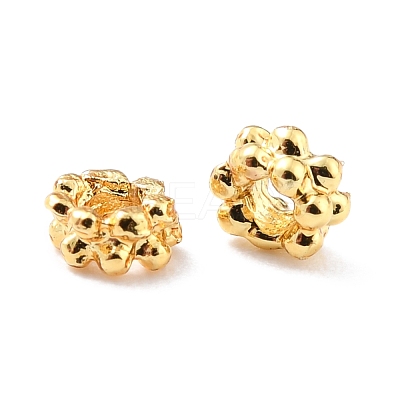 Rack Plating Alloy Beads PALLOY-Z013-15G-RS-1