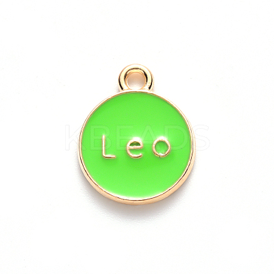 Alloy Enamel Pendants LS-X-ENAM-S124-01A-06G-1