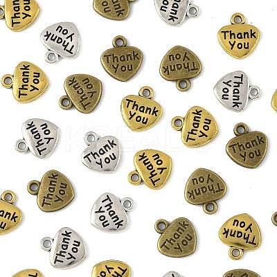 60Pcs 3 Colors Tibetan Style Alloy Charms FIND-FS0004-52-1