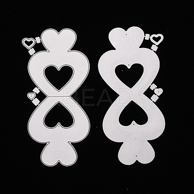 Heart Carbon Steel Cutting Dies Stencils DIY-A008-26-1