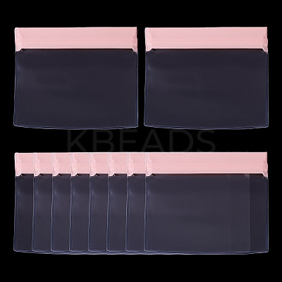 10Pcs Rectangle EVA Resealable Packaging Bags ABAG-TA0001-28D-1