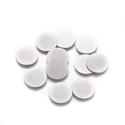 Tarnish Resistant 316 Surgical Stainless Steel Cabochons STAS-I118-13P-03-1