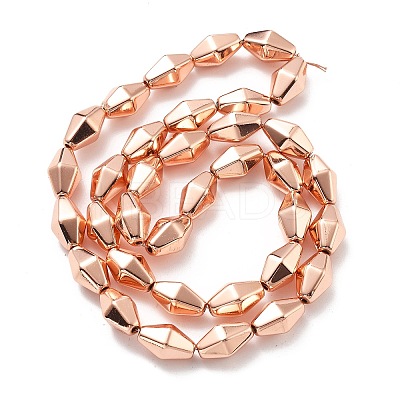 Synthetic Non-magnetic Hematite Beads Strands G-Z032-H02-10RG-1