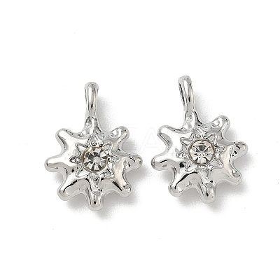 Alloy Rhinestone Pendants FIND-L024-05P-1